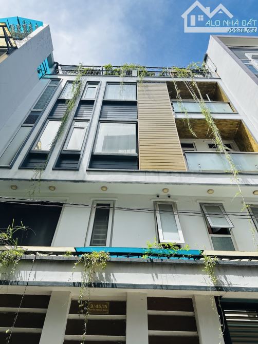 HẺM XE HƠI THÀNH THÁI – Q10 – 98M² (NGANG 8M) – 5 TẦNG – 11 PHÒNG – DOANH THU 60TR/TH