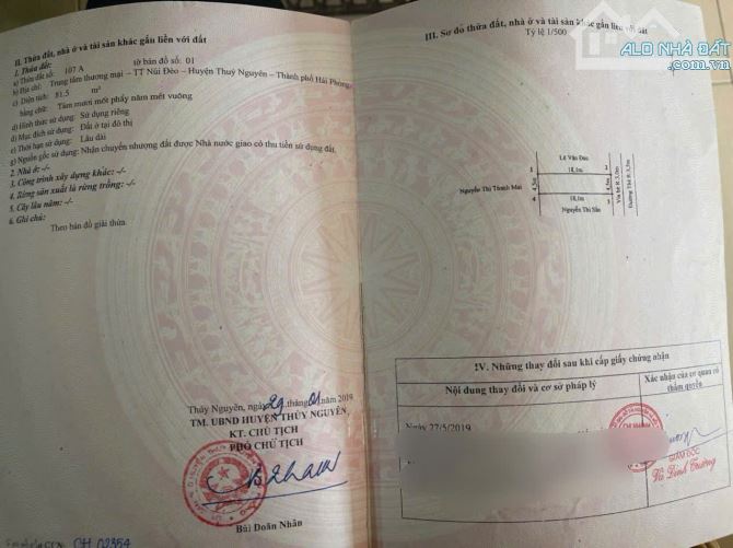💥💥💥CƠ HỘI SỞ HỮU ĐẤT VÀNG – TRUNG TÂM THƯƠNG MẠI NÚI ĐÈO 💥💥💥