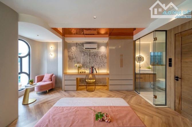 Nhà 5 tầng đối diện Công viên Làng Hoa Gò Vấp 73m2 5 phòng hẻm xe tải Nguyễn Văn Khối