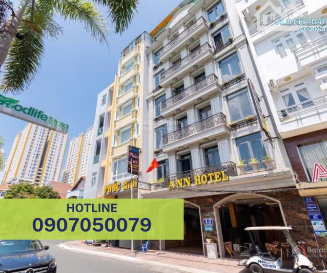 BÁN KHÁCH SẠN PHAN HUY CHÚ VŨNG TÀU (10x18.3) 183M2 - 1 TRỆT 5 LẦU SỔ HỒNG HOÀN CÔNG