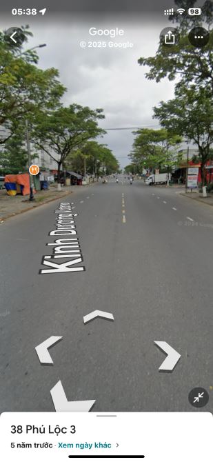 ⸻  LÔ GÓC MẶT TIỀN KINH DƯƠNG VƯƠNG – HÒA MINH 3, LIÊN CHIỂU  Vị trí: Mặt tiền đường Kinh - 1