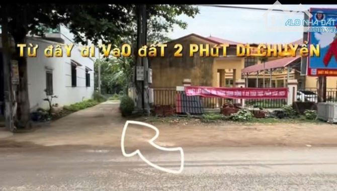 Cắt lỗ ô đất 100m2 full thổ vuông vắn tài chính chỉ 3xxtr Tại Xuân Hoà Lập Thạch - 1