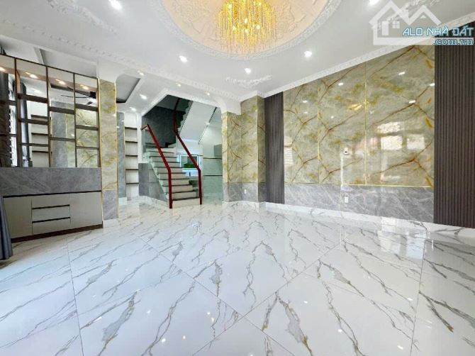 Vila Xây Mới 4Tầng Đẹp Lung Linh, N.9m X D.7m, Đường 10m Khu Sầm Uất Chợ Tân Hương - 1