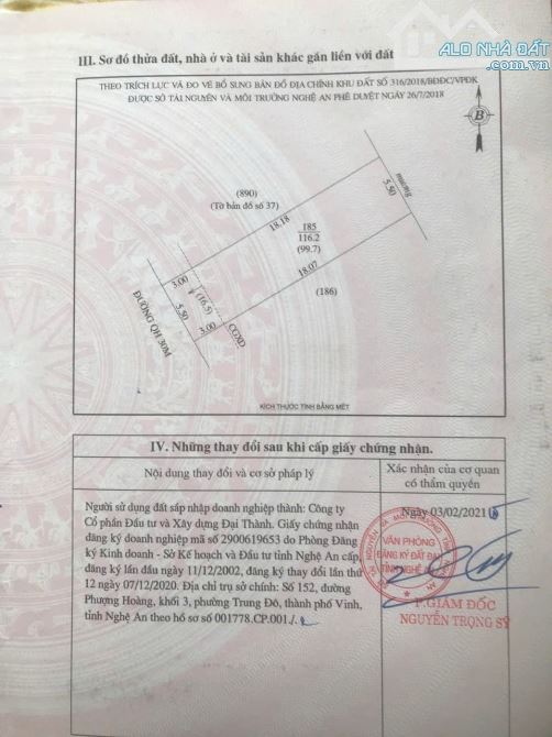 Bán đất kinh doanh đường 30m Đại Thành Nghi Phú đẹp - 1