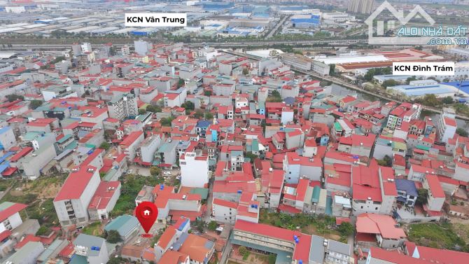 Bán đất tặng nhà 80.6m² gần KCN Vân Trung My Điền 1, Việt Yên, Bắc Giang giá chỉ nhỉnh 1,9 - 1