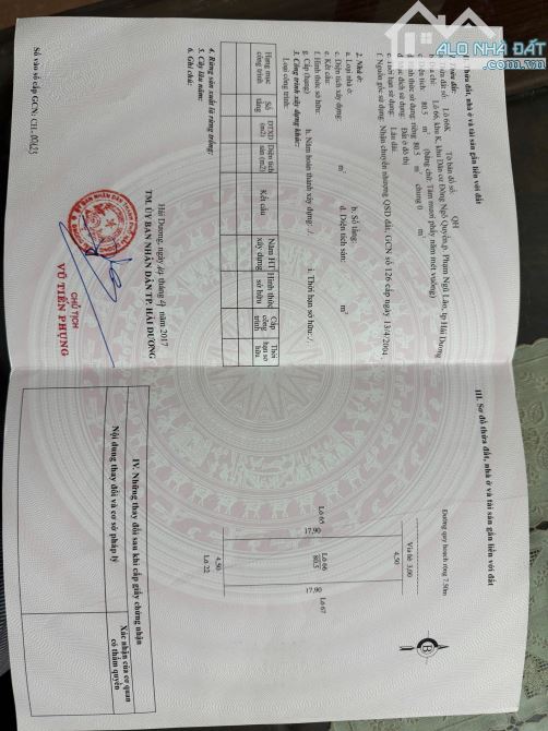 Bán đất đường đỗ Ngọc du phường Lê Thanh Nghị tp Hải Phòng - 1
