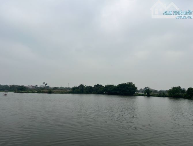 BÁN ĐẤT ĐẤU GIÁ X2 XÓM ĐẦM VÂN NỘI, 2 MẶT TIỀN, VIEW ĐẦM, OTO TRÁNH. - 1