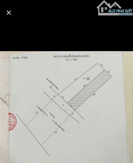 BÁN 366m2 ĐẤT MẶT TIỀN ĐƯỜNG MẬU THÂN GẦN SIÊU THỊ LOTTE , MẶT TIỀN NGANG 10M - 1