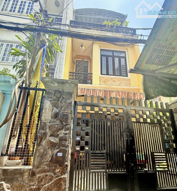 4X25 4TẦNG 6PHÒNG NGỦ HẺM THÔNG CHƯA QUA ĐẦU TƯ NGAY CHỢ GV 8TỶ - 1