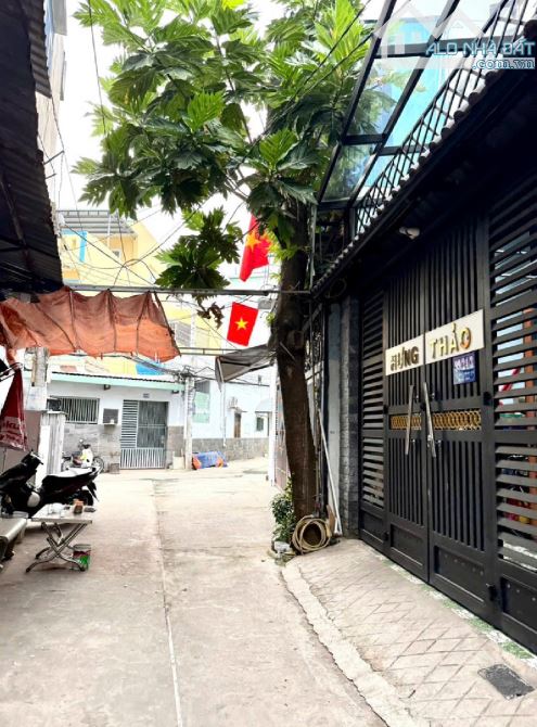 Bán nhà trệt lửng, DT lớn 64m2, 4.6x14m, THỚI AN 16, Q12, trệt, lửng, giá 3ty690 - 1