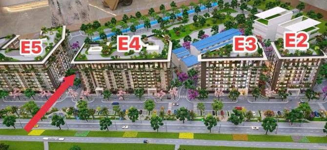 Căn hộ 3PN ban công rộng thoáng tầng 9 giá CĐT ở Eco Riverside- TP. Hải Phòng - 1