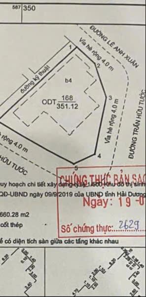 Cần bán lô góc 3 mặt tiền, thuộc khu đô thị bậc nhất Ecoriver Hải Dương. - 1