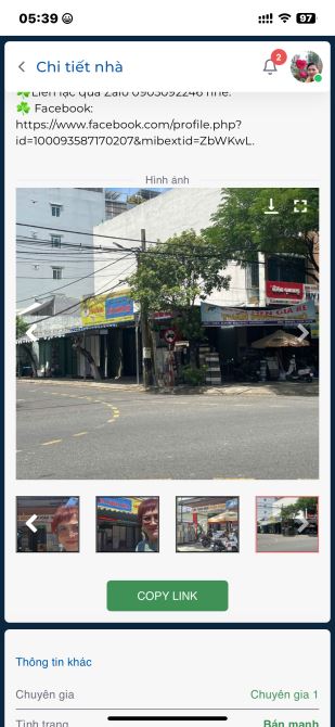 ⸻  LÔ GÓC MẶT TIỀN KINH DƯƠNG VƯƠNG – HÒA MINH 3, LIÊN CHIỂU  Vị trí: Mặt tiền đường Kinh - 2
