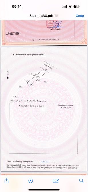 Cần chuyển nhượng lô đất S=121,7m2 full ONT, vuông vắn, cách chợ, ủy ban chỉ 200m - 1