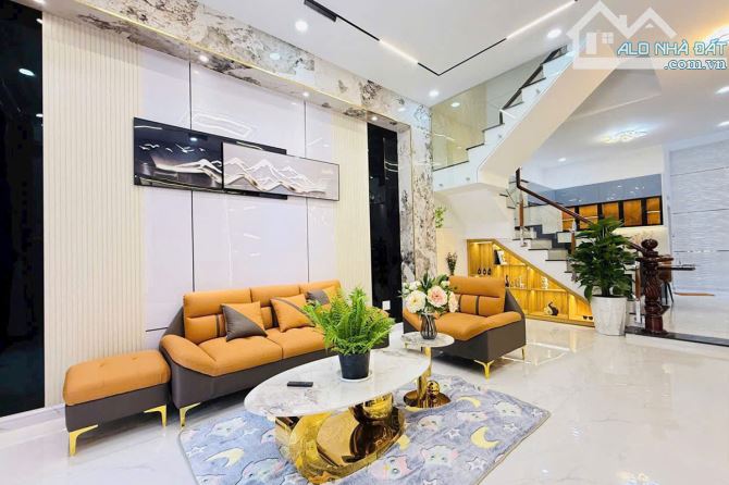 Bán nhà hẻm xe hơi, Huỳnh Văn Nghệ, Gò Vấp, 63 m² (4.2m x 15m), 5 tầng - Giá 7.95 tỷ TL - 2