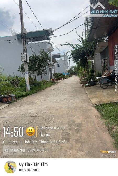 Bán 103m2 đất DV Lại Yên giá đầu tư - 2