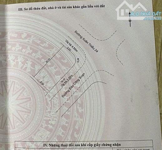 Lô 2 mặt tiền Đào Công Soạn và Xuân Thiều 24 gần sát biển - 2