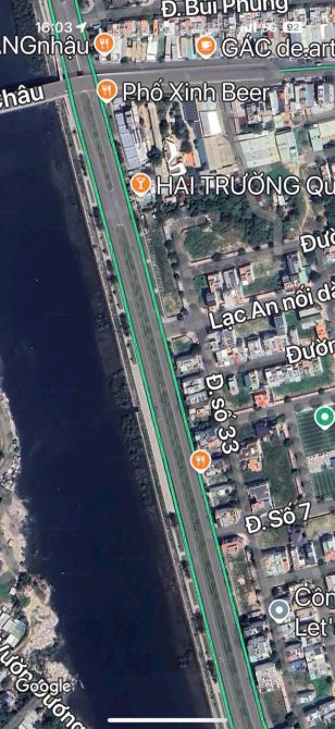 Bán Lô đất 2 mặt tiền đường Vành Đai 2 & Đường Số 33 - View trực diện Sông Quán Trường - 2
