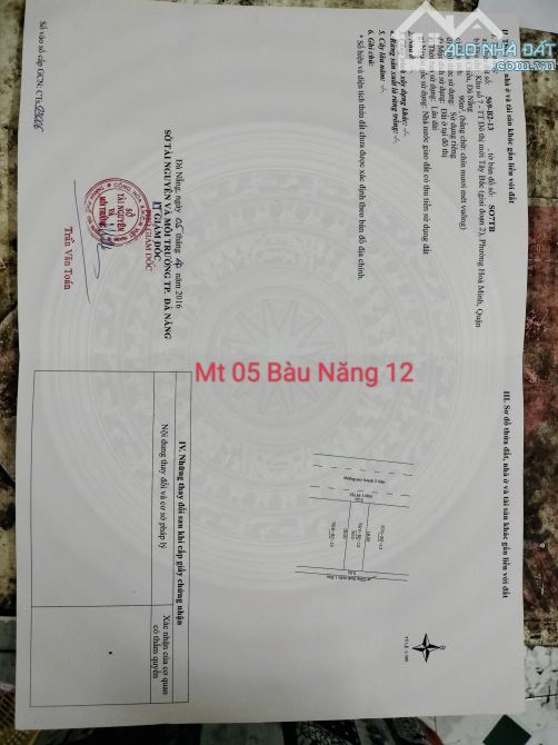 🌟 BÁN ĐẤT MẶT TIỀN BÀU NĂNG  LÊN NHÀ – 05 BÀU NĂNG 12 🌟TRUNG TÂM LIÊN CHIỂU CHỈ 4 TỶ X - 2