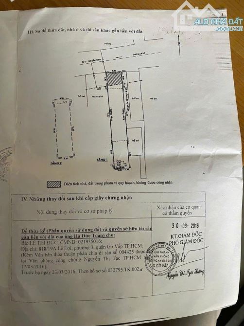 Bán Khuôn Đất Xây 2 Hầm 12 Tầng- Đường Phạm Văn Đồng- 11x52m- 517m2- Giá  95 tỷ TL - 2