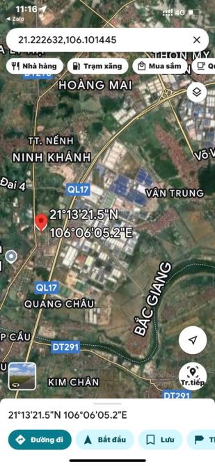 Bán đất nền 100m2 tại kcn Quang Châu, Bắc Giang, 2,95 tỷ, view đẹp - 2