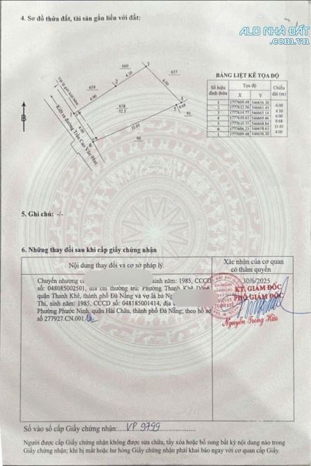 📌📌📌Làm việc trực tiếp!!! Bán đất kiệt 718 Trần Cao Vân giá rẻ 🌺 - 2