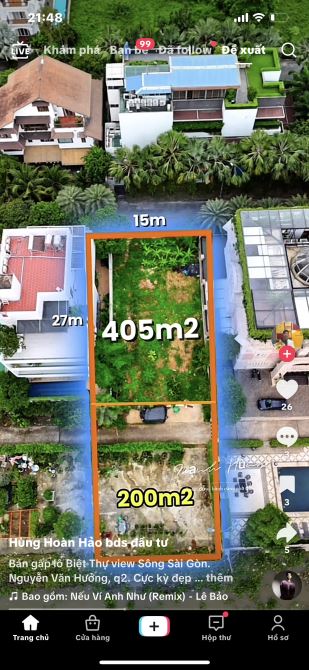 Siêu phẩm độc nhất nền đất Biệt Thự trực diện Sông Nguyễn Văn Hưởng, Thảo Điền, Q2 - 2