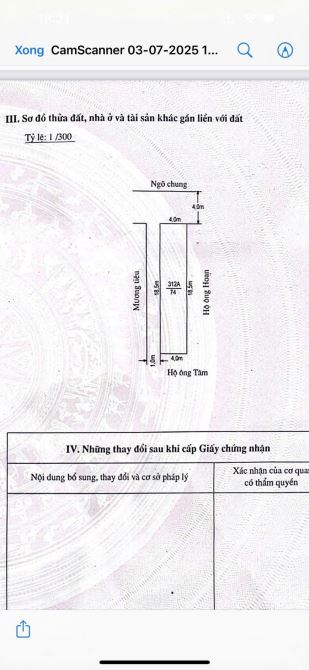 2 Lô sát nhau tại Chung cư Tổ 6 Thị trấn An Dương  Diện tích 74m và 60m  Đường 🚕 ra vào D - 2