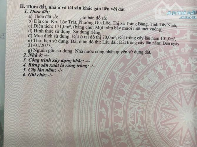 VỠ NỢ, BÁN NHANH DÃY TRỌ 8 PHÒNG 510TR Ở GIA LỘC, TRẢNG BÀNG, 171M2, SỔ HỒNG RIÊNG - 3
