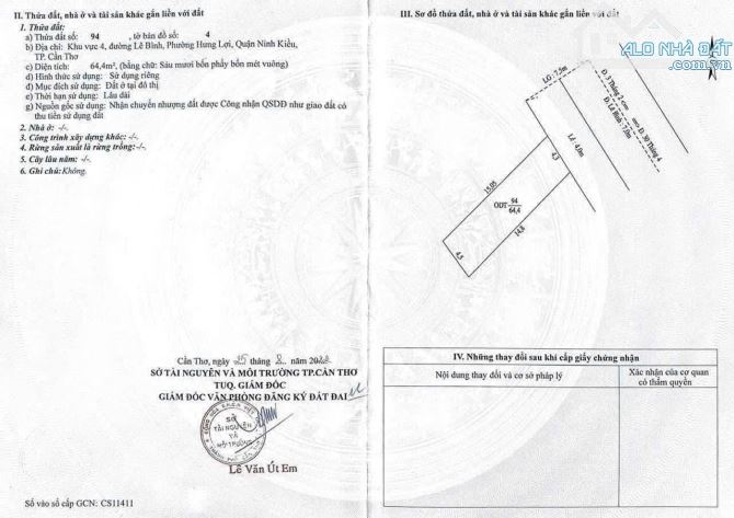BÁN NHÀ MẶT TIỀN ĐƯỜNG LÊ BÌNH CÁCH MẶT TIỀN ĐƯỜNG 3/2 CHỈ 50M , NINH KIỀU CẦN THƠ - 3