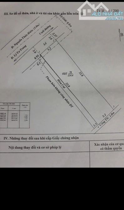 BÁN ĐẤT MẶT TIỀN ĐƯỜNG NGUYỄN THẦN HIẾN CÁCH ĐƯỜNG LÝ TỰ TRỌNG CHỈ 30M - 3