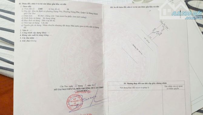 CẶP NỀN 14 TỶ ĐƯỜNG A6 KDC HƯNG PHÚ, P HƯNG PHÚ, Q CÁI RĂNG, TP CẦN THƠ - 3