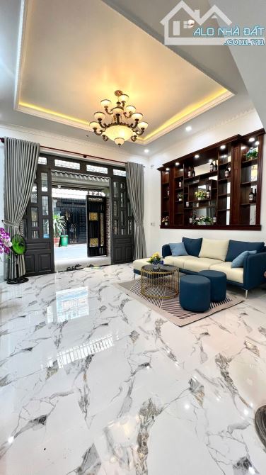 Bán nhà Quận 12 giá 5 tỷ hơn tí 3 Tầng, HXH tránh, khu đồng bộ vip 4.7 x 13 - 4