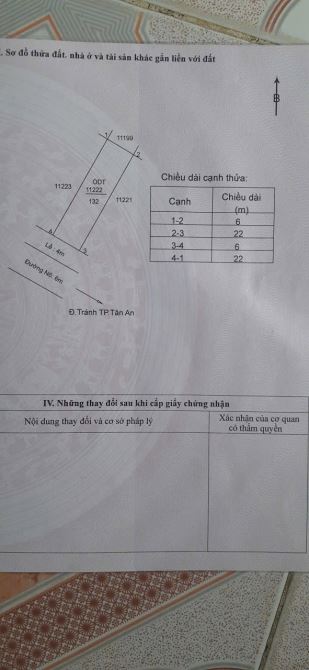 ✅ Bán đất mặt tiền N6 đối diện Công Viên thuộc khu Idico2 , Phường 6 , TP Tân An _ 6x22m2 - 4