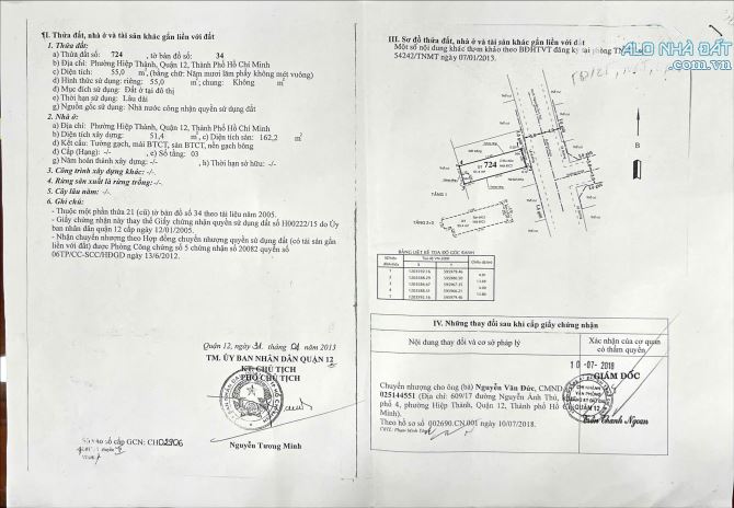 Bán nhà Quận 12 đường Nguyễn Ảnh Thủ giá 5 tỷ hơn tí 3 Tầng, HXH tránh nhau - 5