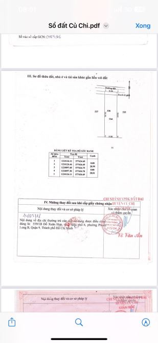 Cần bán đất mặt tiền đường đất 6m 1/ đường An Nhơn Tây 8x28 tổng 231m2 full thổ cư - 5
