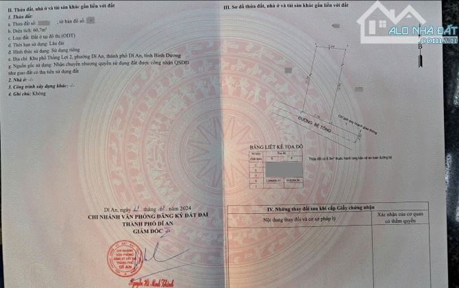 🏡 BÁN NHÀ ĐẸP 1 TRỆT 1 LẦU – GẦN CHỢ XÓM VẮNG – DĨ AN – GIÁ CHỈ 3️⃣ TỶ 8️⃣ TL - 5