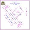 SIÊU PHẨM MẶT ĐƯỜNG 24M – KHỐI 1, PHƯỜNG VINH LỘC 175,8m2 Tây Nam