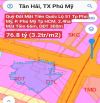 Quỹ Đất 2.4ha (ODT: 300m2) MT QL51, Tân Hải, Tp. Phú Mỹ, BRVT (P. Phú Mỹ Tp.HCM)