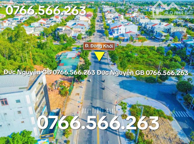Bán Lô đất 200m2 Mặt tiền Đồng Khởi - KQH Bầu Vá, Huế