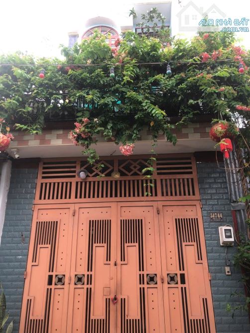 BÁN NHÀ TÂN CHÁNH HIỆP 07 QUẬN 12, HẺM XE HƠI, DT 56M² (4× 14), GIÁ SIÊU RẺ,