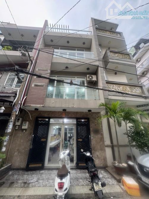 BÁN NHÀ 4 TẦNG HẺM XE HƠI TRÁNH - KHU TÂY THẠNH, CHẾ LAN VIÊN - 75M2, NGANG 5M SỔ A4