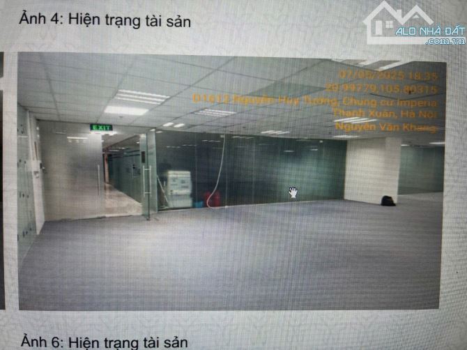 📌 Bán sàn văn phòng Nguyễn Huy Tưởng Imperia Garden – 150m² – Tầng 5 – 9,3 tỷ
