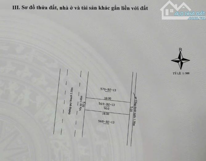 🥇 Bán đất mặt tiền đường 5m5 Bàu Năng 12 (90 m2), Liên Chiểu - Đà Nẵng, Giá 4.59 tỷ tl
