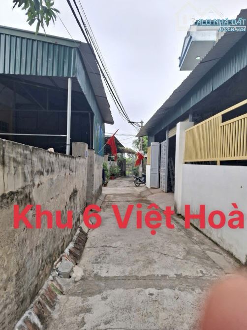 Bán lô đất đẹp sạch sẽ không lỗi ngõ đồng niên phường việt hòa hải dươbg