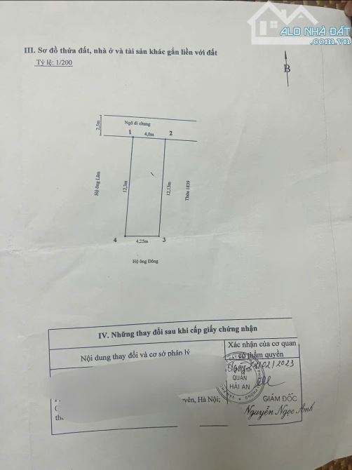 Spcc ⛔️⛔️Lô đất tuyến đầu Cát Linh cách chợ hải sản Ngô Gia Tự 400m 🌏Diện Tích 50m2 ngang