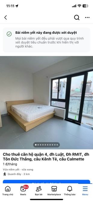 Cho thuê phòng trọ Q4 gần Đh Luật, Đh RMIT, Đh Tôn Đức Thắng, cầu Kênh tẻ, cầu Calmette