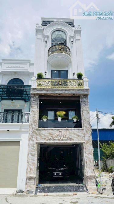 🏡 Nhà đẹp 4 tầng 74m² – Ngõ thông 5m, An Đồng – Gara oto – Full nội thất 🏡 💰 Giá: 5,25