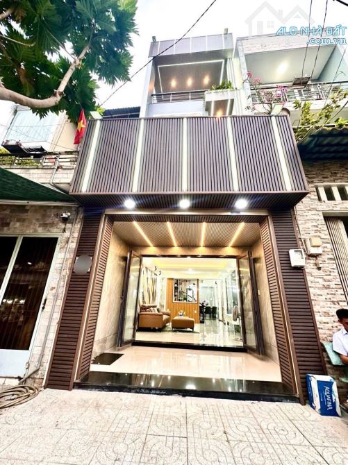 Mặt tiền kinh doanh 4 tầng, đường nhánh Lê Văn Thọ Gò Vấp, Ngay CV Làng Hoa, 4*14m, 9.X Tỷ