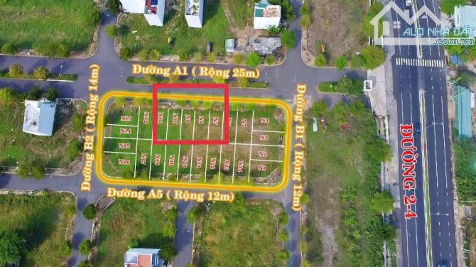 🔥HÀNG HIẾM!!!🏡 Chính chủ bán 5 lô đất nền Khu đô thị Hoàng Phú – TP Nha Trang Cách Biển